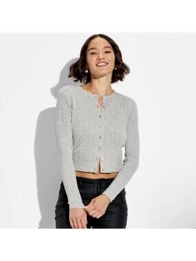 Target Women's Grey Cardigan